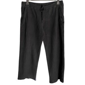 Manrico Mens Cashmere Lounge Sweatpants Pockets Pull On S Black Italy Luxury